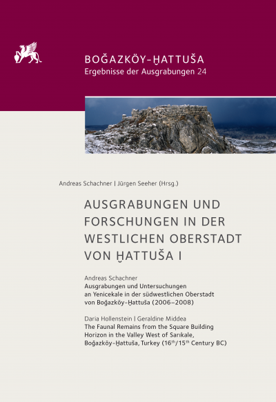 Titelbild für Ausgrabungen und Forschungen in der westlichen Oberstadt von Ḫattuša I