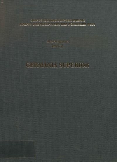  Corpus Signorum Imperii Romani (CSIR)
